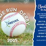 Hope, Healing & Home Runs – Join PREVAIL for Christmas in July Home Run Derby