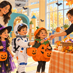 Little Costumes, Big Smiles: Stockton Children's Museum Welcomes Families for Free Halloween Fun