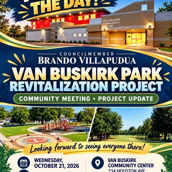Stockton Residents Invited to Help Shape the Future of Van Buskirk Park at Community Meeting